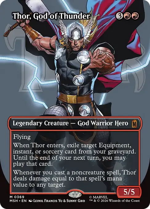 Thor, God of Thunder [MSH-369] [M]