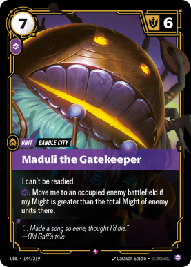 Maduli the Gatekeeper [UNL-144] [R]