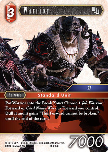 Warrior 21-009C (Beyond Destiny)