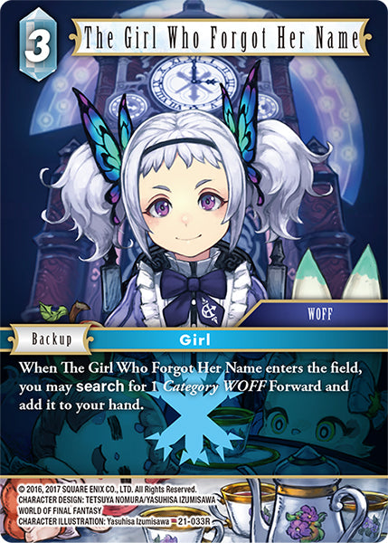 The Girl Who Forgot Her Name 21-033R (Beyond Destiny)