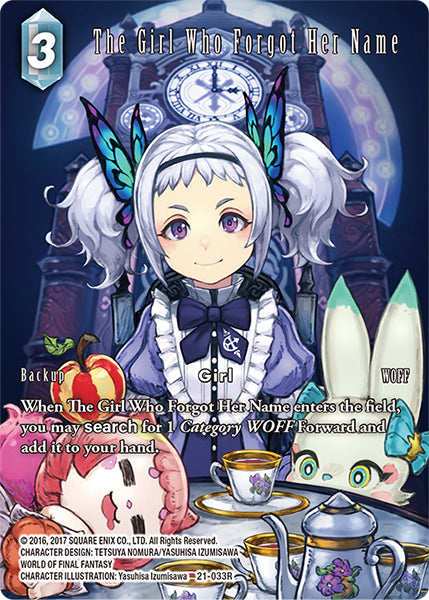 The Girl Who Forgot Her Name 21-033R (Beyond Destiny) Full Art