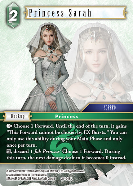 Princess Sarah 21-048L (Beyond Destiny)