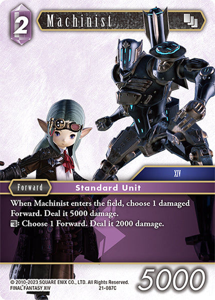 Machinist 21-087C (Beyond Destiny)