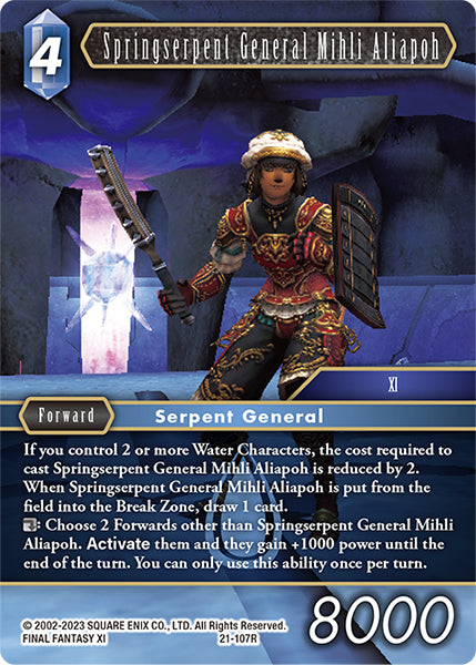 Springserpent General Mihli Aliapoh 21-107R (Beyond Destiny)