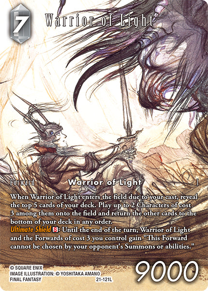 Warrior of Light [Full Art - Legacy] [21-121L]