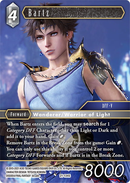 Bartz 21-134S (Beyond Destiny)