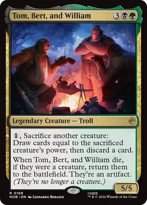 Tom, Bert, and William [HOB-169] [R]