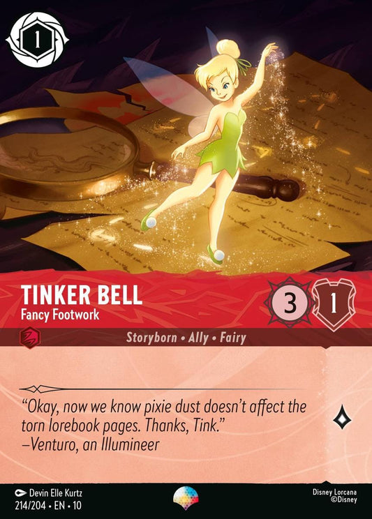 Tinker Bell - Fancy Footwork - Epic Rare [010-214]