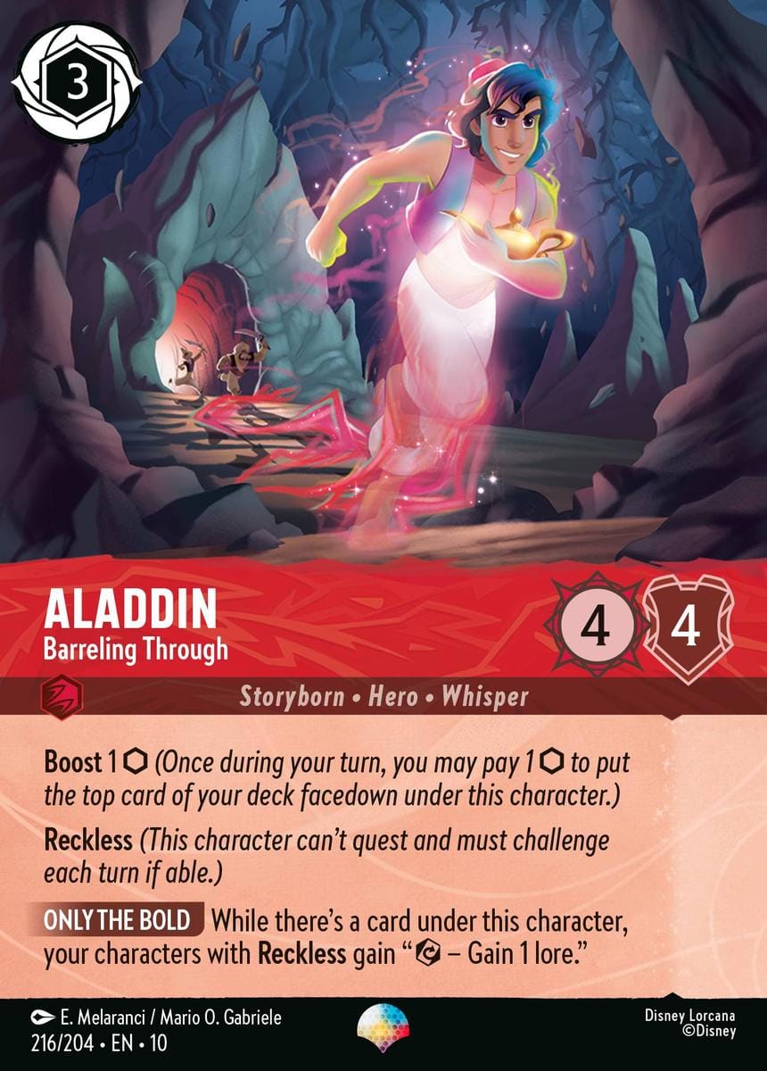 Aladdin - Barreling Through - Epic Rare [010-216]