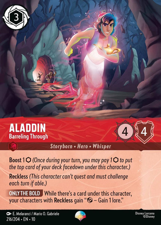 Aladdin - Barreling Through - Epic Rare [010-216]