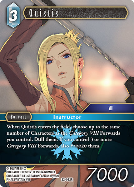 Quistis 22-022R (Hidden Hope)