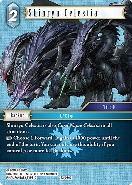 Shinryu Celestia 22-030C (Hidden Hope)