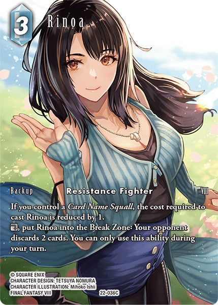 Rinoa 22-036C (Hidden Hope) Full Art
