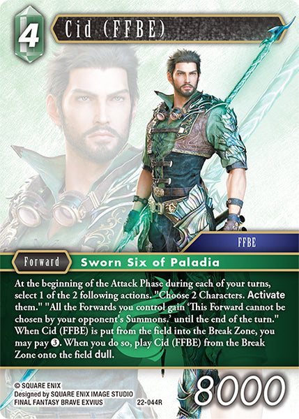 Cid (FFBE) 22-044R (Hidden Hope)