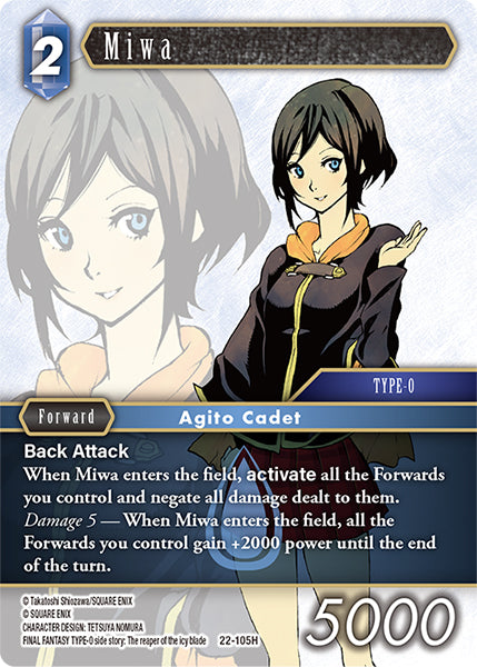 Miwa 22-105H (Hidden Hope)