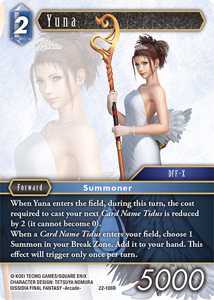 Yuna 22-106R (Hidden Hope)