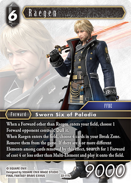 Raegen 22-111L (Hidden Hope)