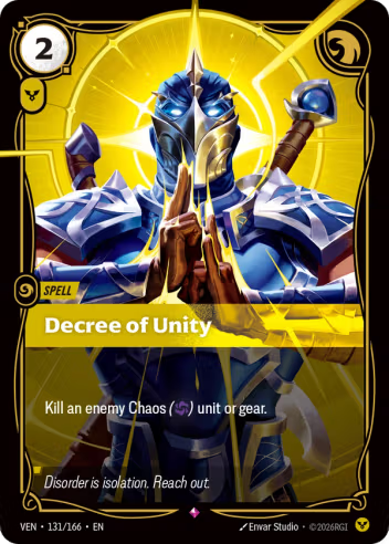 Decree of Unity [VEN-131R]