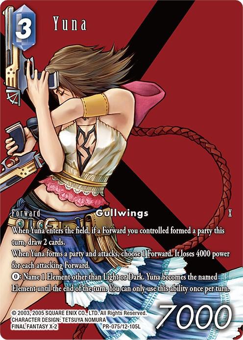 Yuna (Full Art) PR-075/12-105L (Promo)