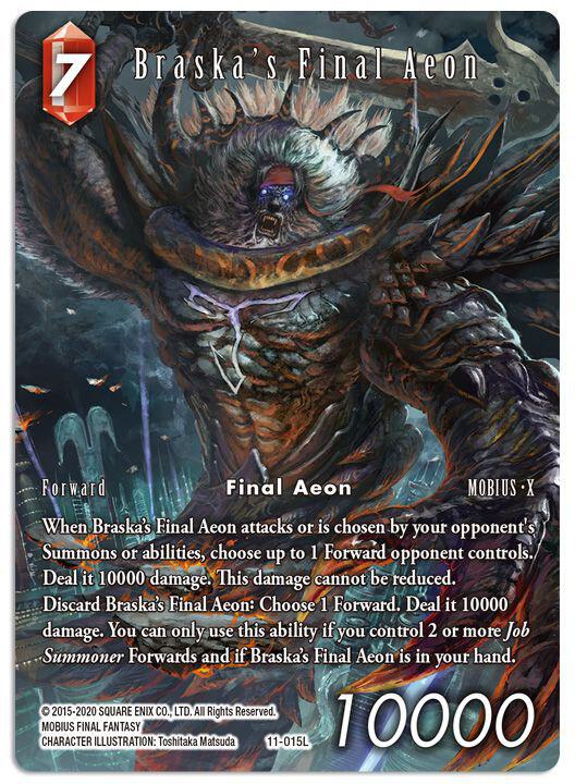 Braska's Final Aeon (Full Art) PR-084/11-015L (Promo)