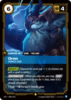 Ornn - Forge God [SFD-085a] [S]