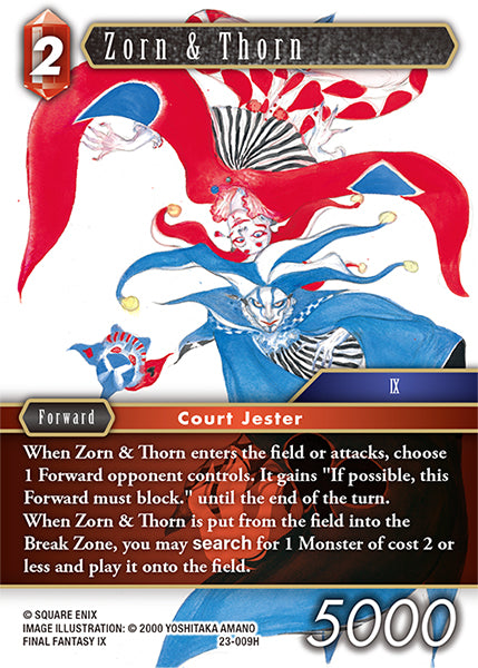 Zorn & Thorn 23-009H (Hidden Trials)