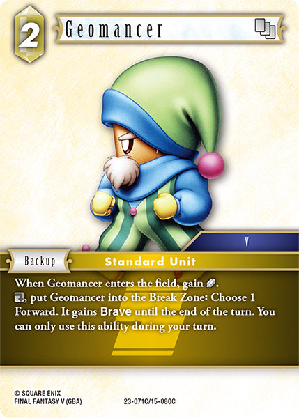 Geomancer 23-071C/15-080C (Hidden Trials)