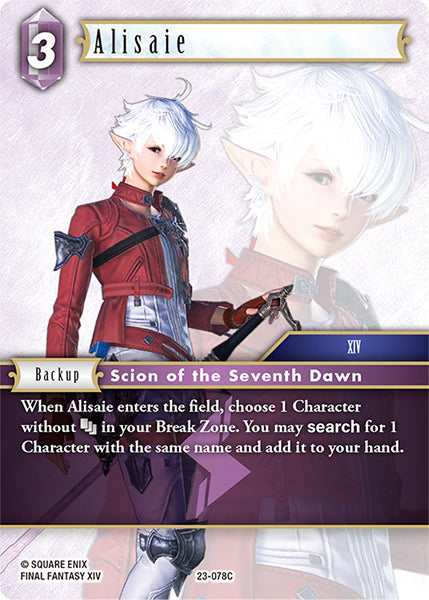 Alisaie 23-078C (Hidden Trials)