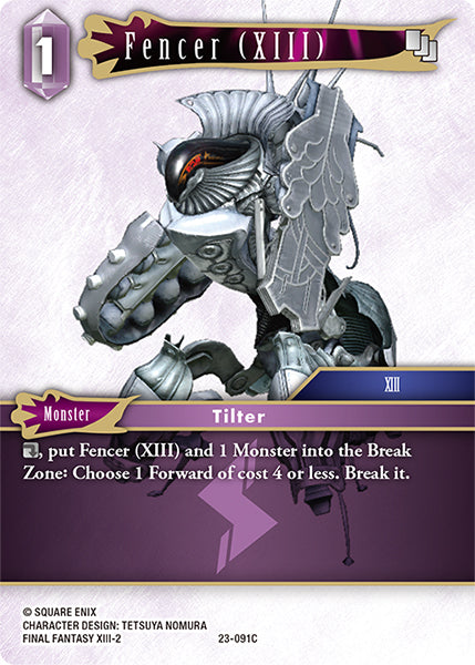 Fencer (XIII) 23-091C (Hidden Trials)