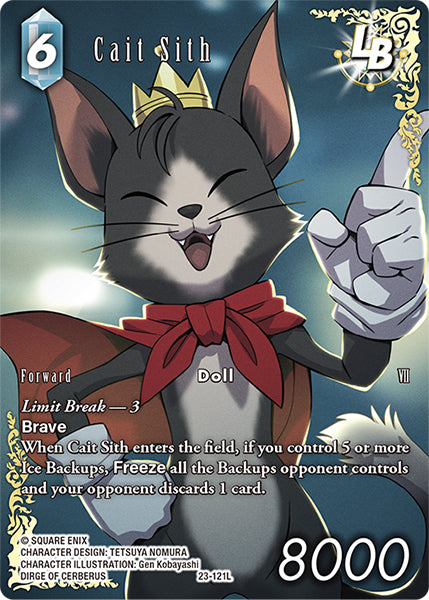 Cait Sith 23-121L (Hidden Trials) Full Art