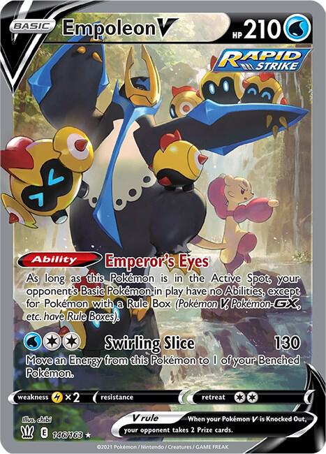 Empoleon V (Alternate Full Art) 146/163