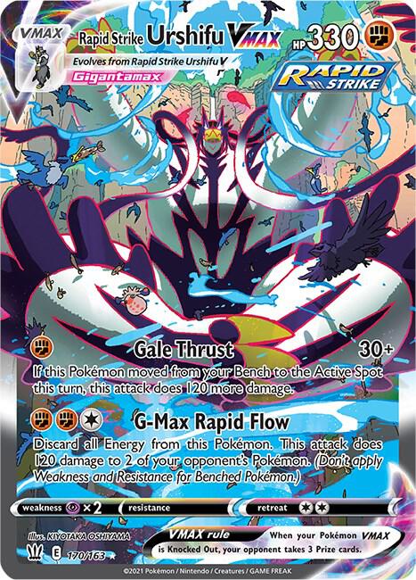 Rapid Strike Urshifu VMAX (Alternate Art Secret) 170/163