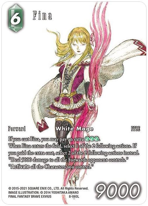 Fina (08-060L) [Opus 8] Full Art