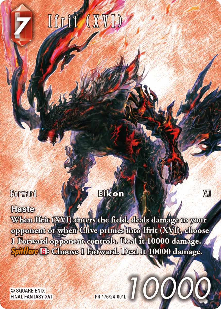Ifrit (XVI) PR-176/24-001L (Hidden Legends) Full Art