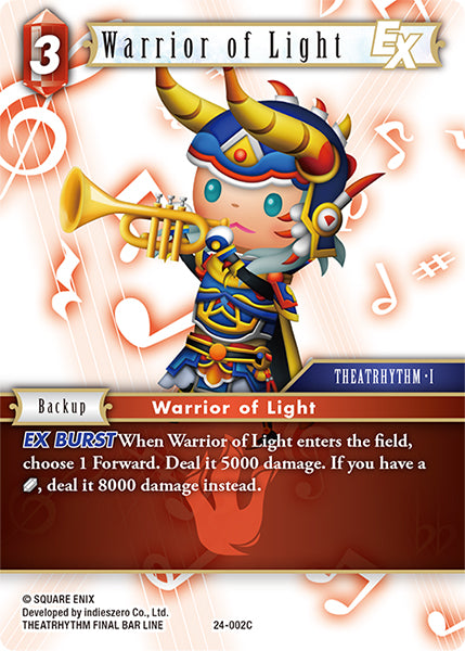 Warrior of Light 24-002C (Hidden Legends)