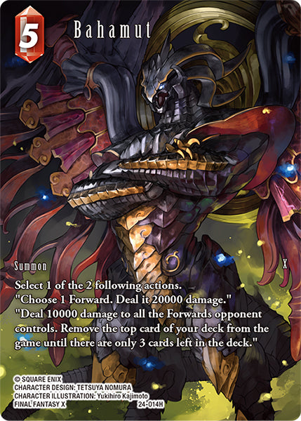 Bahamut 24-014H (Hidden Legends) Full Art