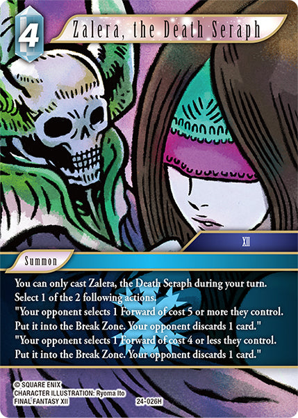 Zalera, the Death Seraph 24-026H (Hidden Legends)