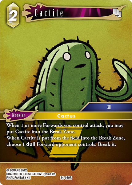 Cactite 24-059R (Hidden Legends)