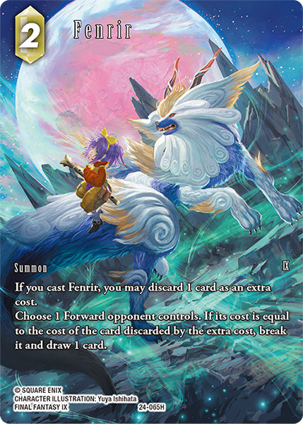 Fenrir 24-065H (Hidden Legends) Full Art
