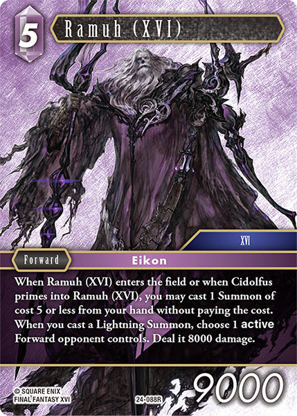 Ramuh (XVI) 24-088R (Hidden Legends)