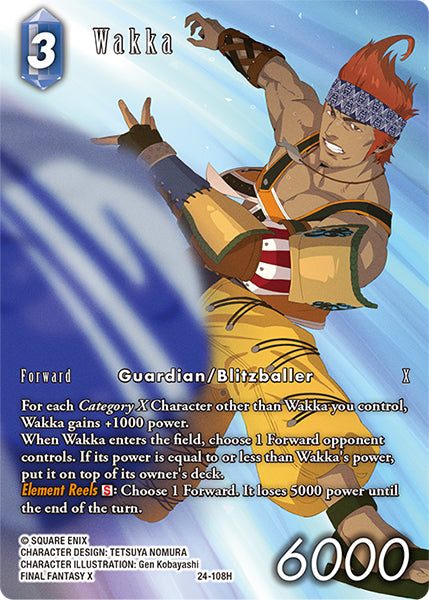Wakka 24-108H (Hidden Legends) Full Art