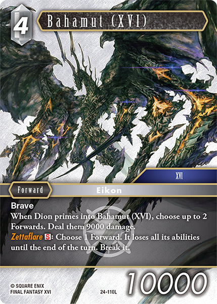 Bahamut (XVI) 24-110L (Hidden Legends)