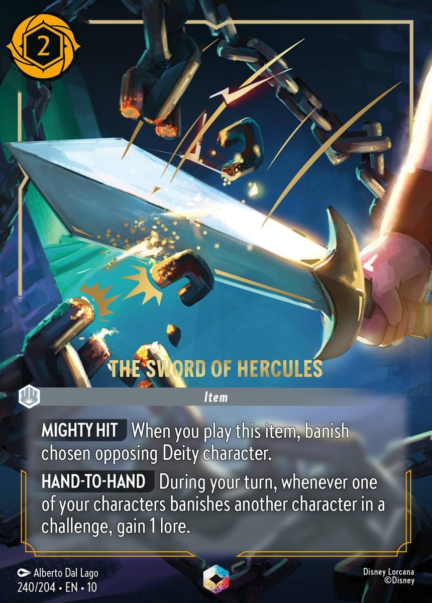The Sword of Hercules - Enchanted Rare [010-240]