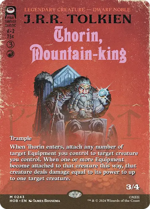 Thorin, Mountain-king [HOB-243] [M]