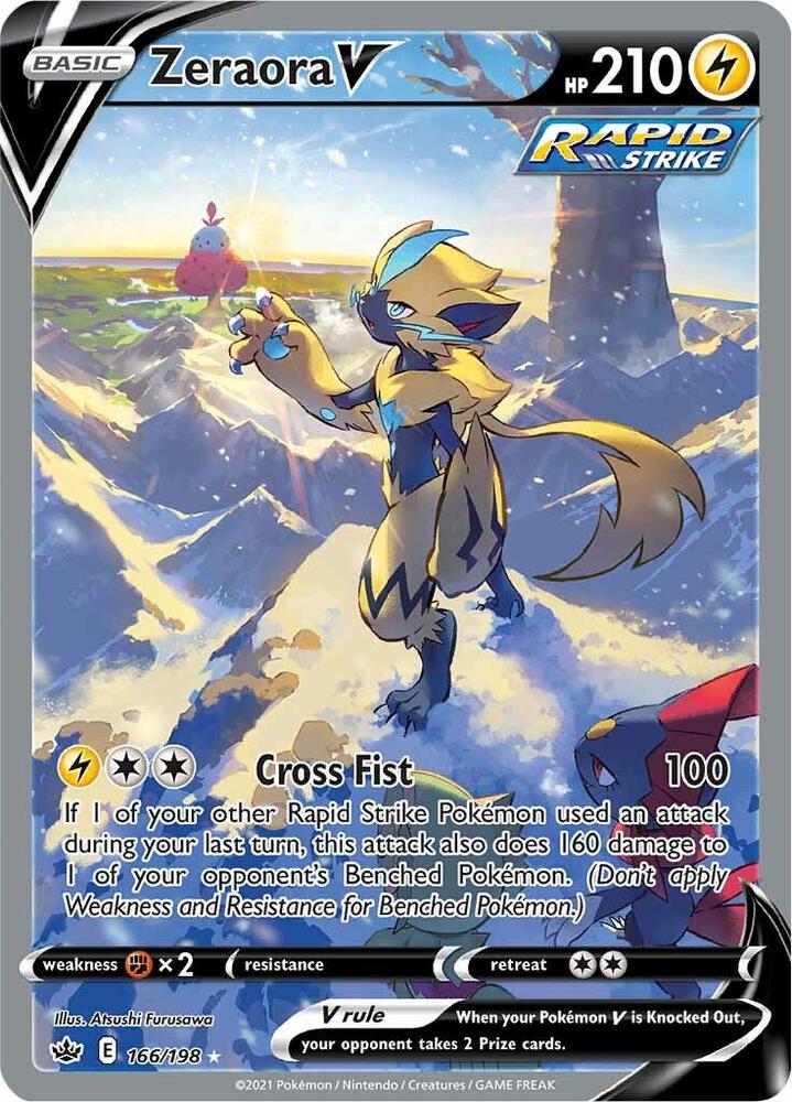 Zeraora V (Alternate Full Art) 166/198