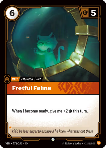 Fretful Feline [VEN-071C]