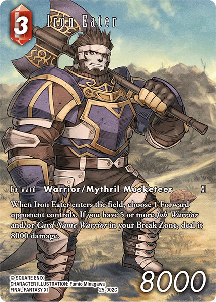Iron Eater (25-002C) [Tears of the Planet] Full Art