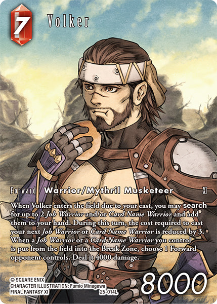 Volker (25-014L) [Tears of the Planet] Full Art