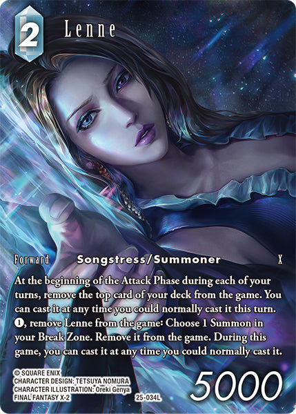 Lenne (25-034L) [Tears of the Planet] Full Art