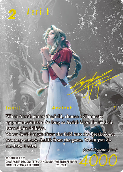 Aerith (25-035L) [Tears of the Planet] Full Art